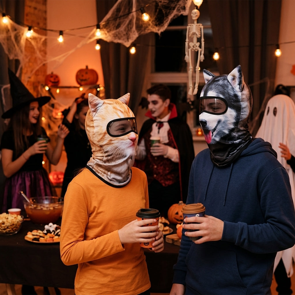 3D Cat Balaclava Ski Mask