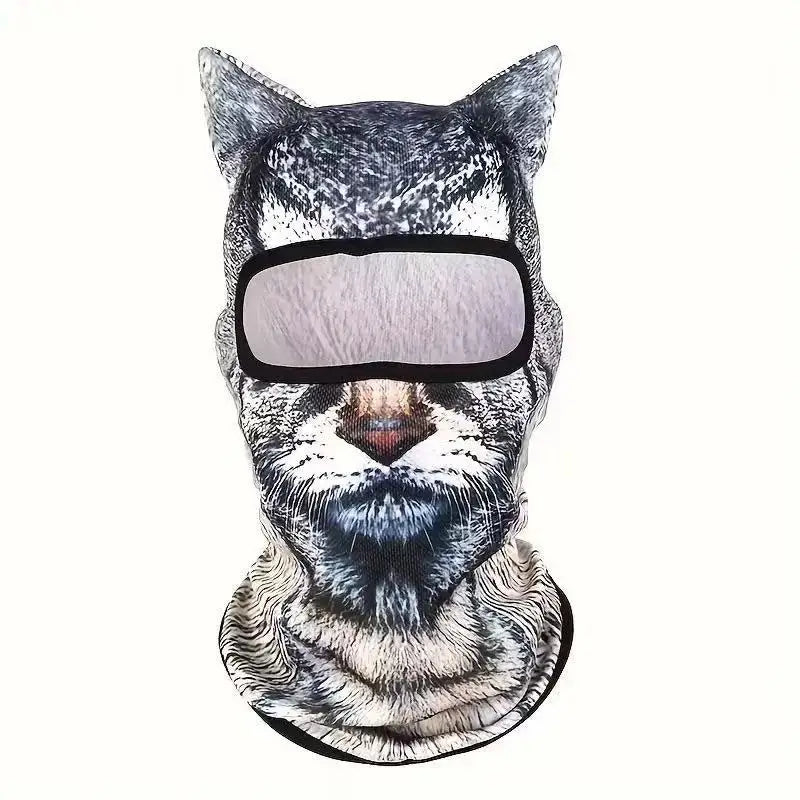 3D Cat Balaclava Ski Mask