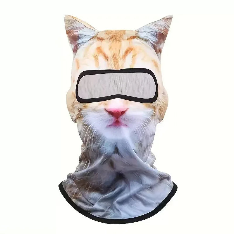 3D Cat Balaclava Ski Mask