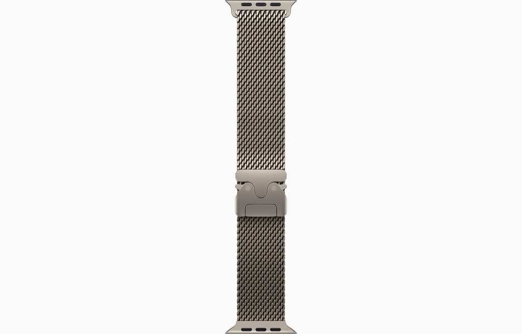 Apple Watch Ultra 4 With Titanium Milanese Loop