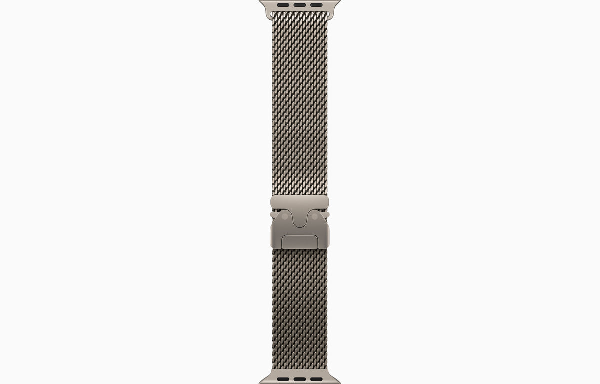 Apple Watch Ultra 4 With Titanium Milanese Loop
