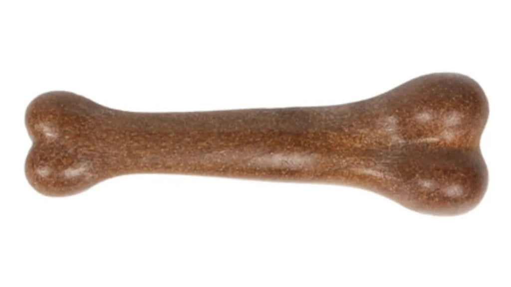 Natural Wood Dog Chew Bone Toy – 2-Pack | Non-Toxic, Indestructible