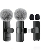 USB-C Wireless Lavalier Microphone – Portable Clip-On Travel Mic