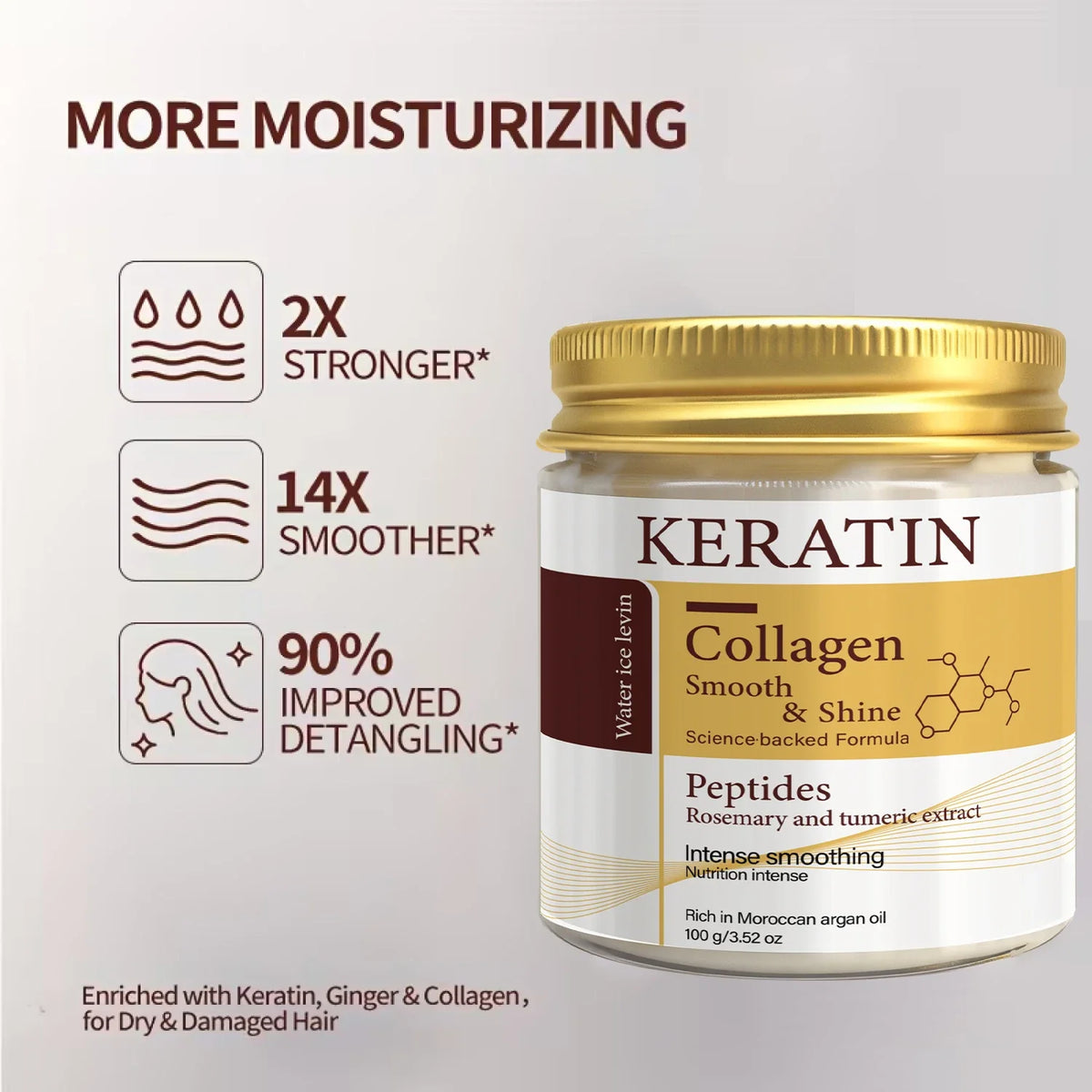 Revitalize Your Hair with Our Keratin Collagen Hair Mask