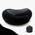 Emesa Home Travel Neck Pillow Memory Foam U-shaped Pillow Snail Style Travel Neck Support Portable Adjustable Soft Noon Break Sleep Pillows