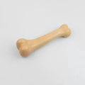 Natural Wood Dog Chew Bone Toy – 2-Pack | Non-Toxic, Indestructible
