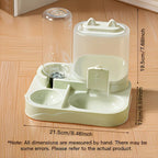 Large Automatic Pet Feeder and Water Dispenser