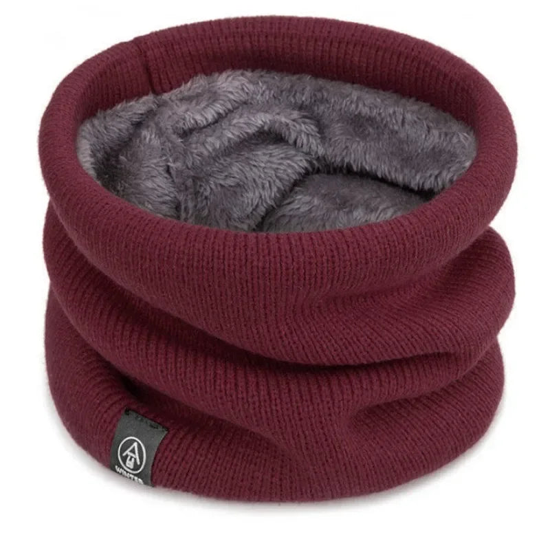 Knitted Neck Warmer Scarf for Outdoor Sports