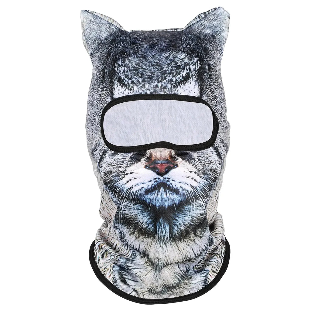 3D Cat Balaclava Ski Mask