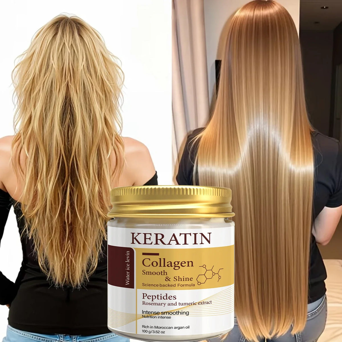 Revitalize Your Hair with Our Keratin Collagen Hair Mask