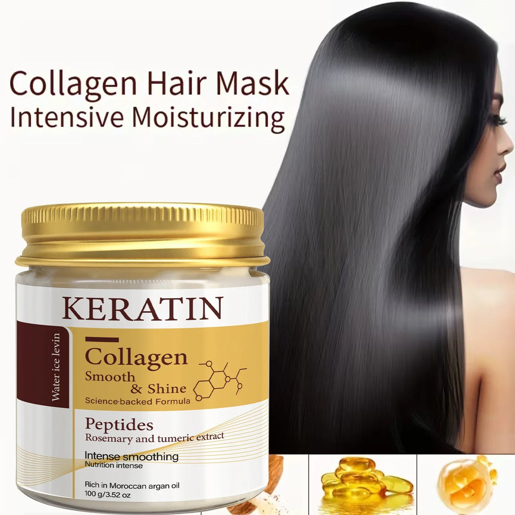 Revitalize Your Hair with Our Keratin Collagen Hair Mask