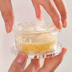 Manual Garlic Crusher Roll Chopper Kitchen Gadget for Easy Mincing