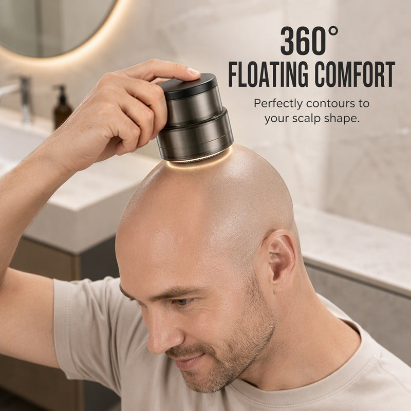 🎉🔥 2026 Sale — Over 14,000 Sold! ⚡🔥 2-in-1 Smart Electric Bald Head Shaver and Beard Trimmer with Digital Display